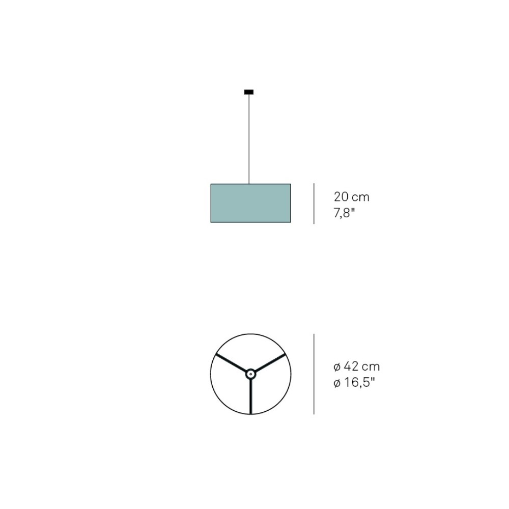 Gea suspension Lamp