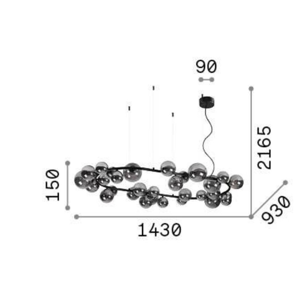 Perlage Suspension Lamp