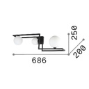 Angolo Ceiling Light