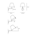 Melampo Wall Light