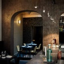 Jackie O JC Recessed Suspension Lamp