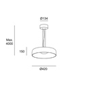 Levels Suspension Lamp