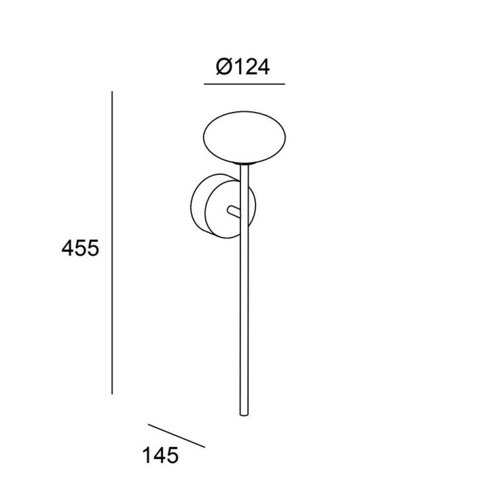 Bloom IP44 Wall Light