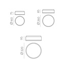 Dins LED Ceiling Light
