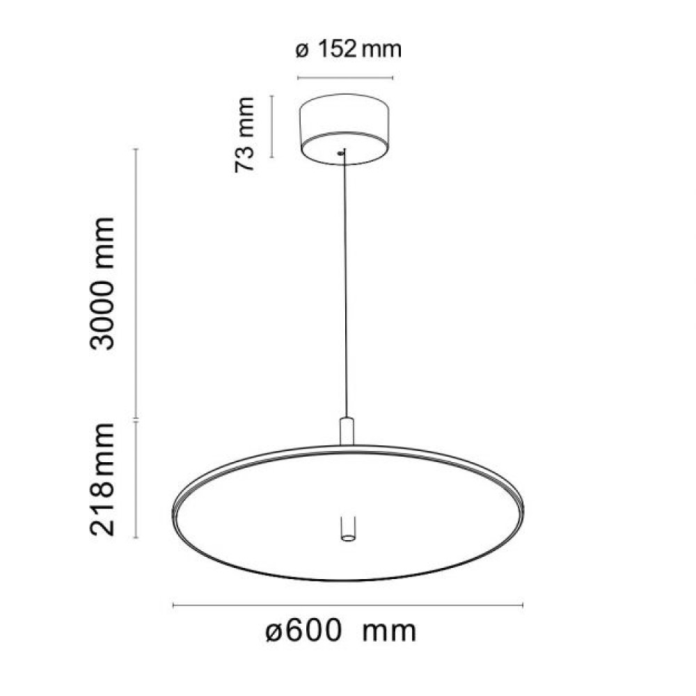 My Disc Suspension Lamp