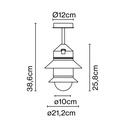 Santorini C Ceiling Light