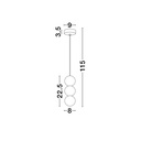 Zero Suspension Lamp