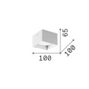 Spike Square Ceiling Light