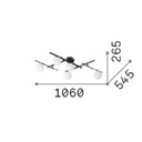Atlas Ceiling Light