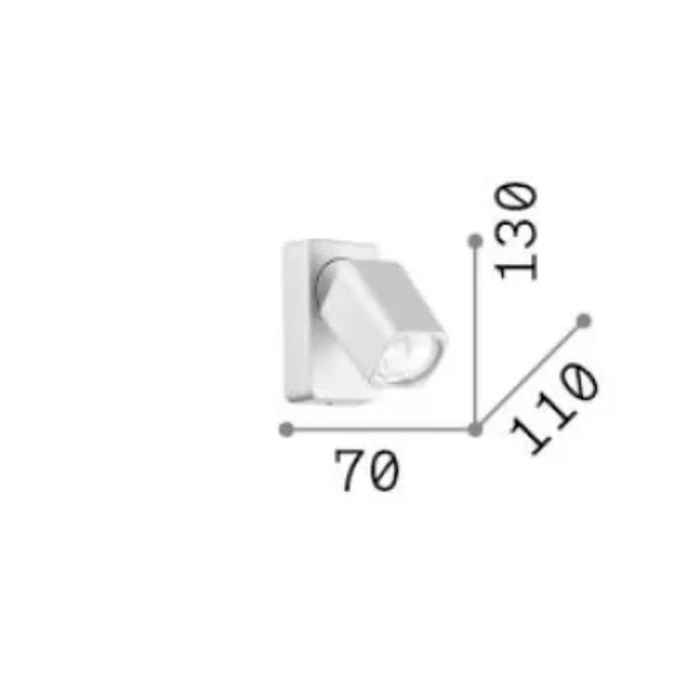 Rudy Square Wall Light