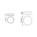 Dins E27 Ceiling Light