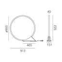 "O" Floor Light App Compatible