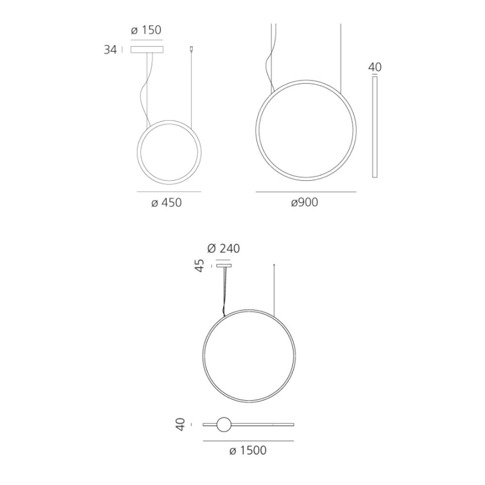 "O" Suspension Lamp