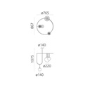 Nh S4 Circulaire Suspension Lamp