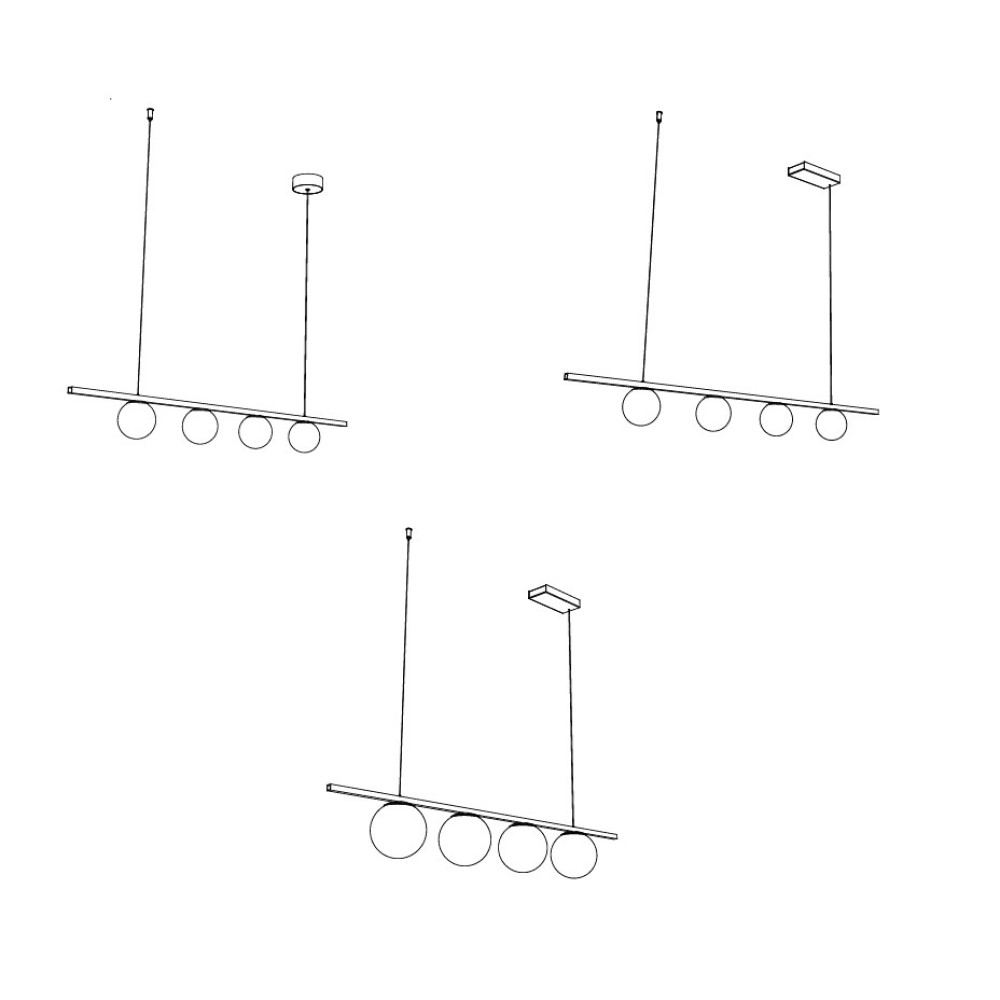 Bounce Lines Suspension Lamp