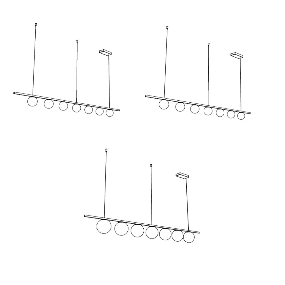 Bounce Lines Suspension Lamp
