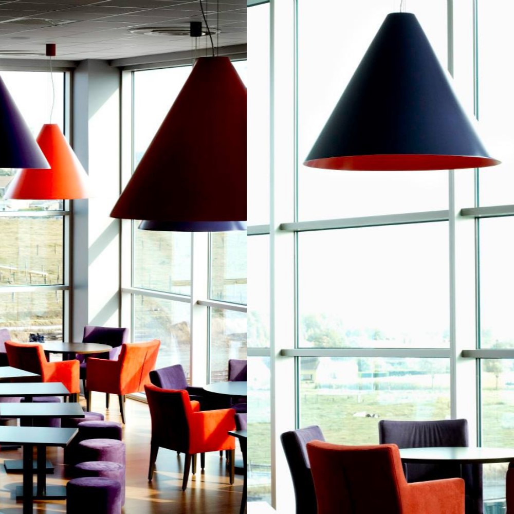 Cone Ceiling and Suspension Lamp