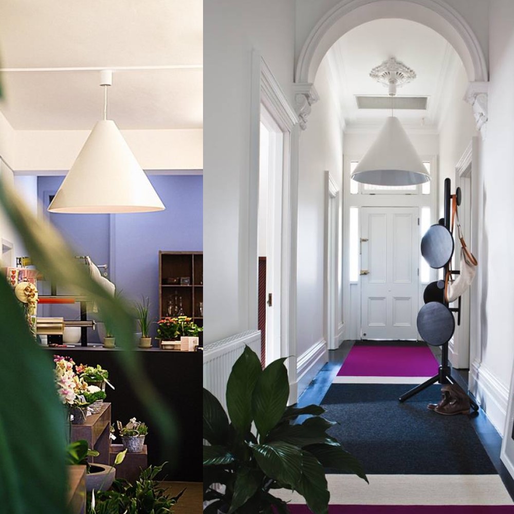 Cone Ceiling and Suspension Lamp