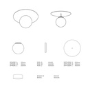 Celeste Ceiling and Wall Light