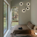 Round Control Ceiling and Wall Light