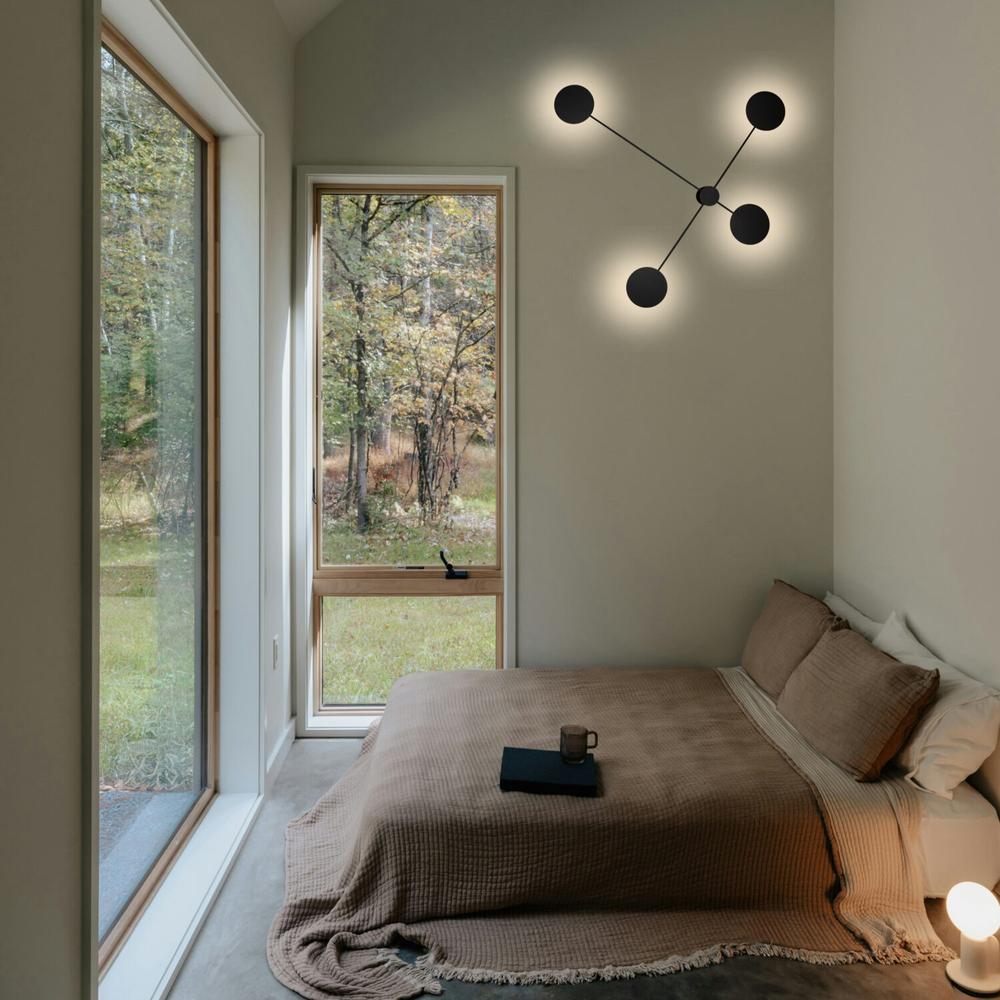 Round Control Ceiling and Wall Light