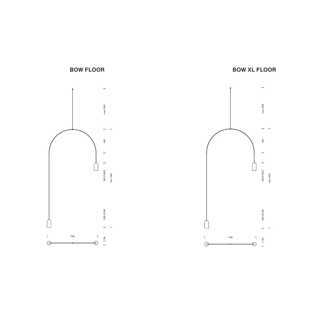 Bow Floor Lamp