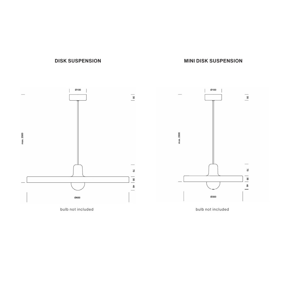 Disk Suspension Lamp