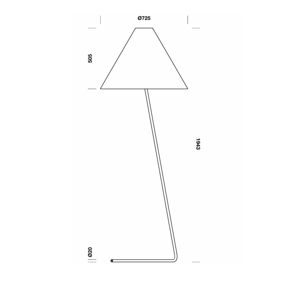 Hat Floor Lamp