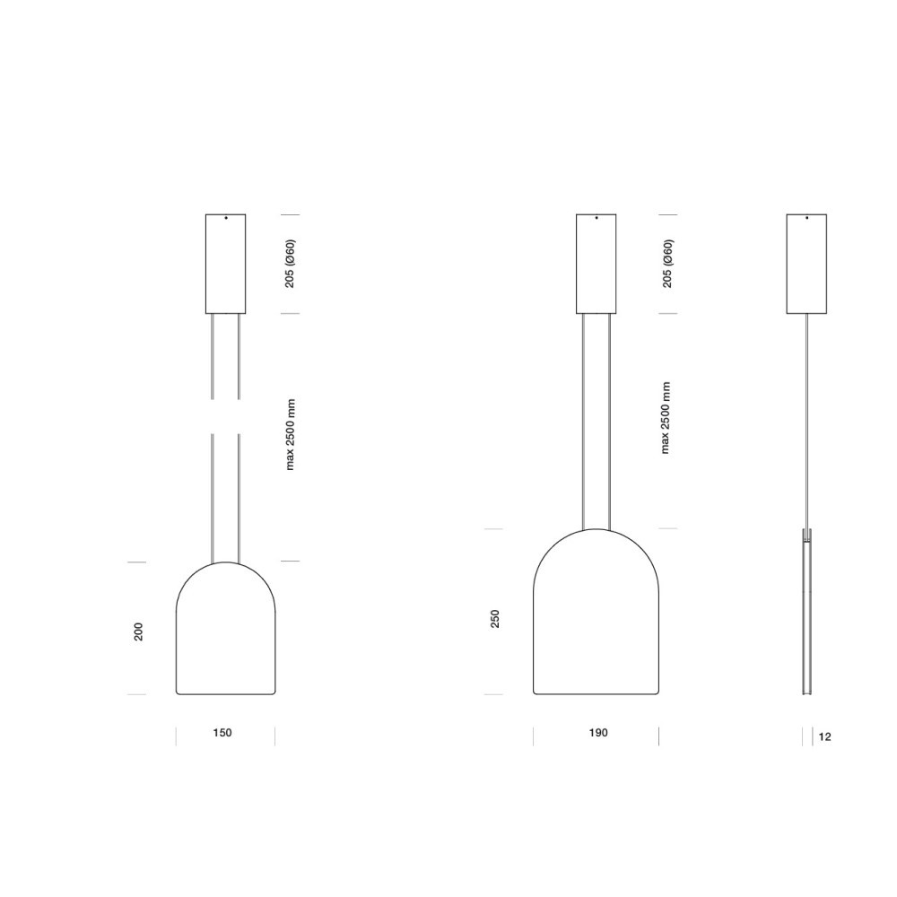 Thin Suspension Lamp