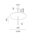 Shedda 2.0 Suspension Lamp