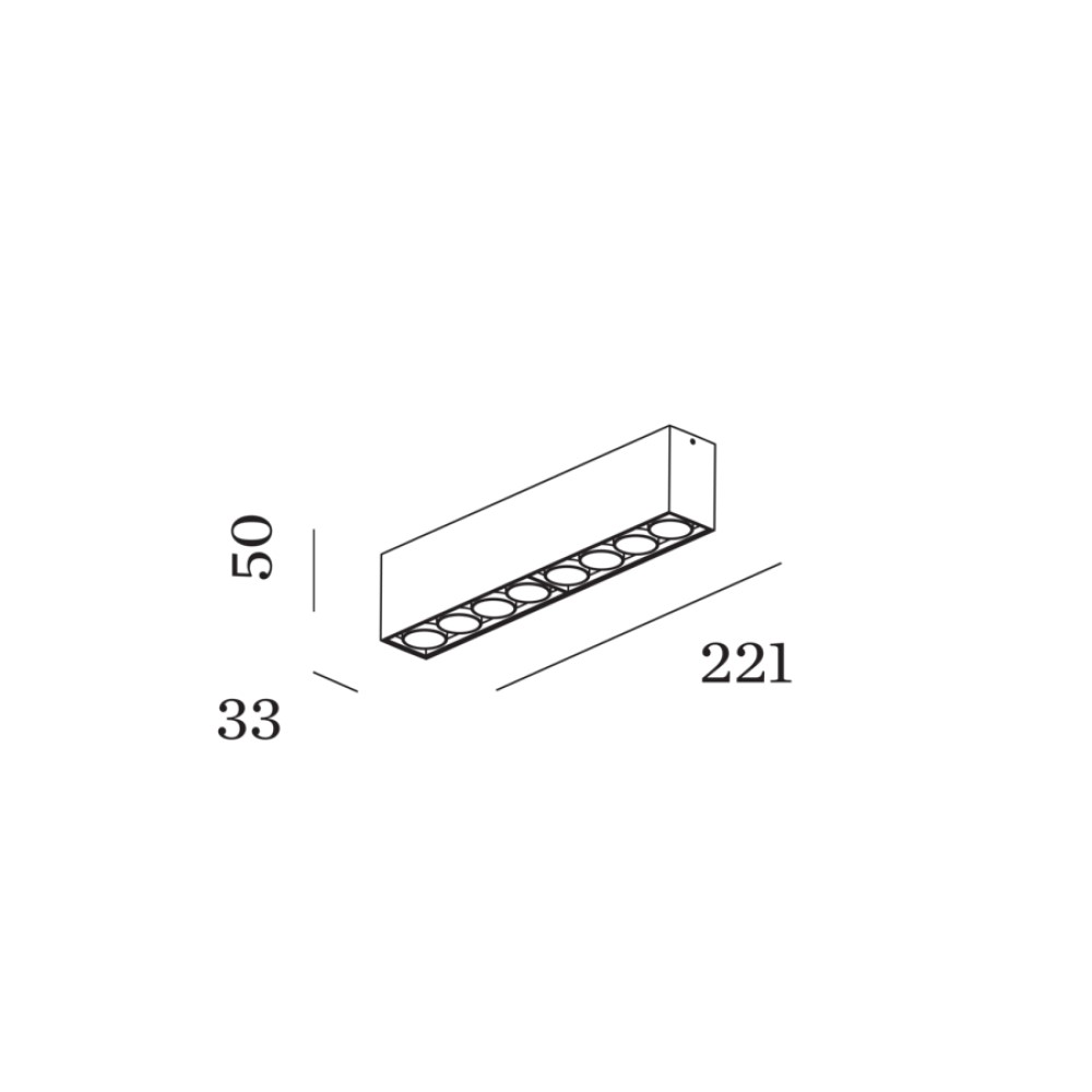 Linoo Surface 8.0 Ceiling Light