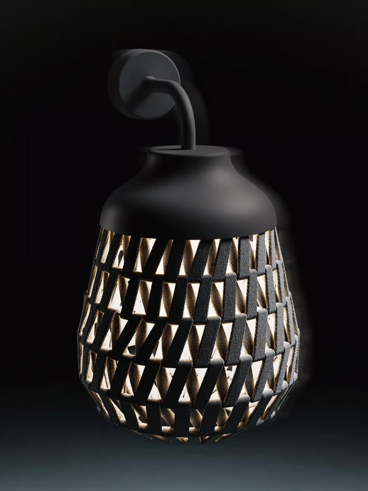 Metropoli E14 Outdoor Ceiling and Wall Light