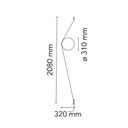 Wirering Wall Light