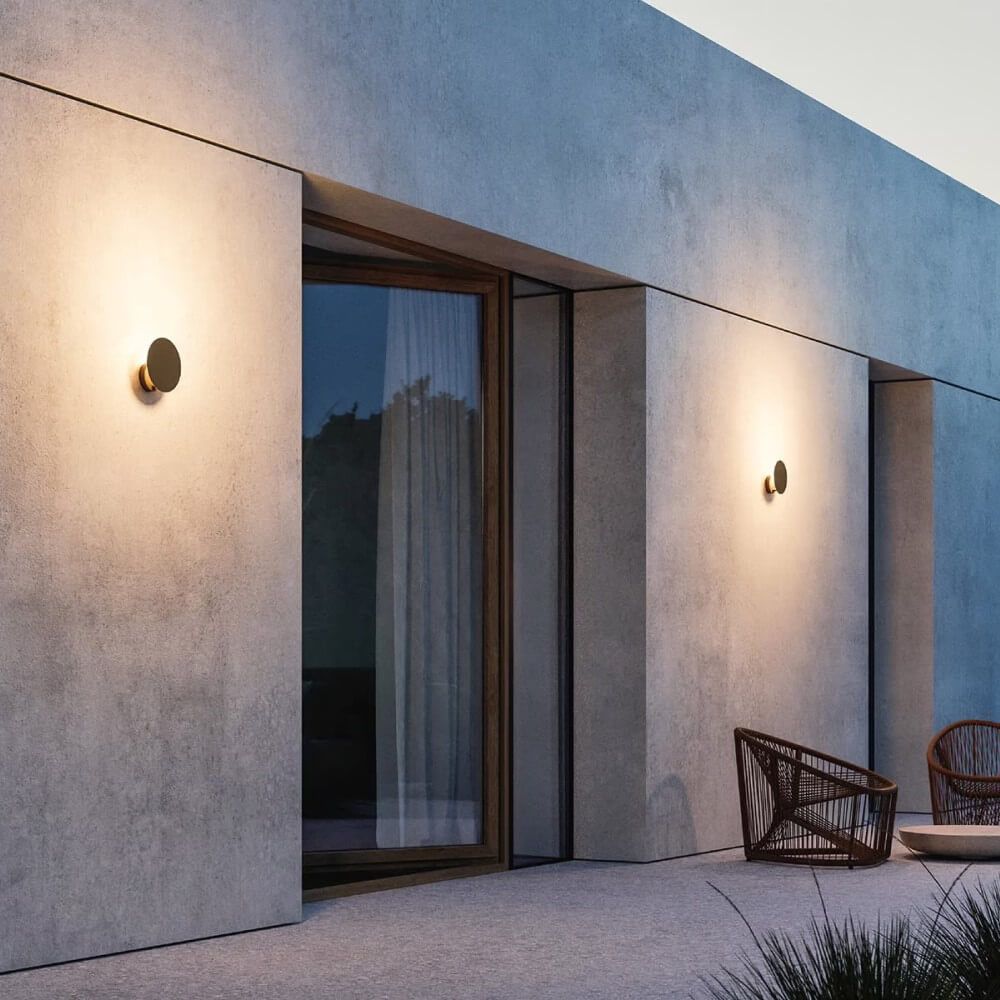 Metropoli E14 Outdoor Ceiling and Wall Light