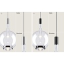 Sky-Fall Suspension Lamp