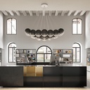 Random Cloud 7 Lights Ø28 Suspension Lamp