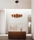 Random Cloud 14 Lights Ø23 Suspension Lamp