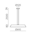 Cora Suspension Lamp