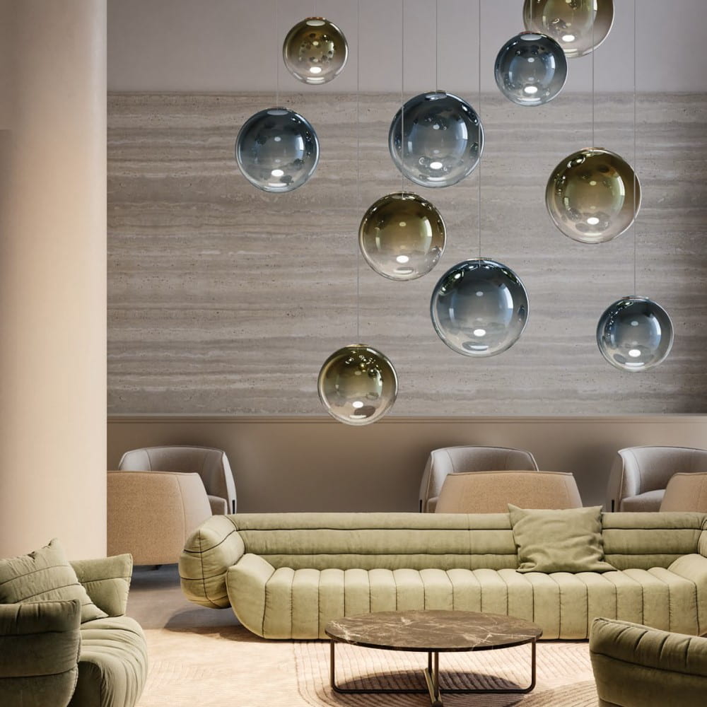 Non Random Suspension Lamp