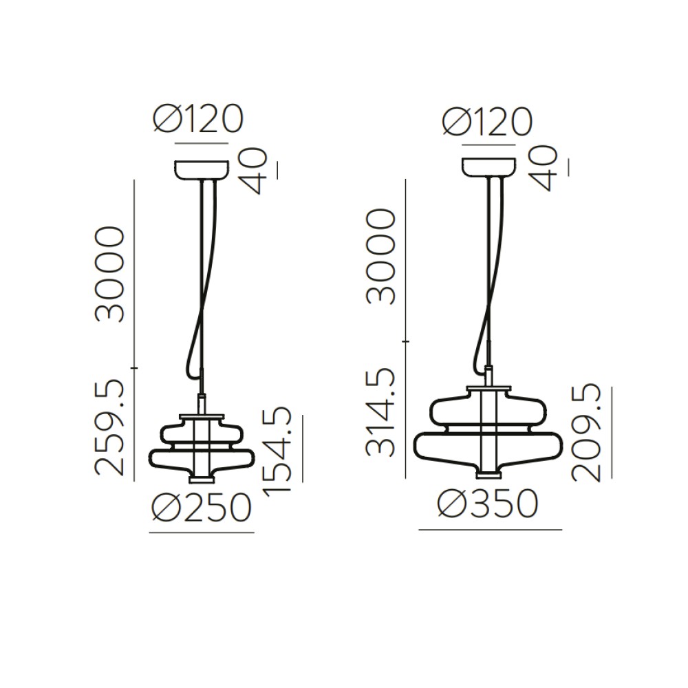 Sira Suspension Lamp