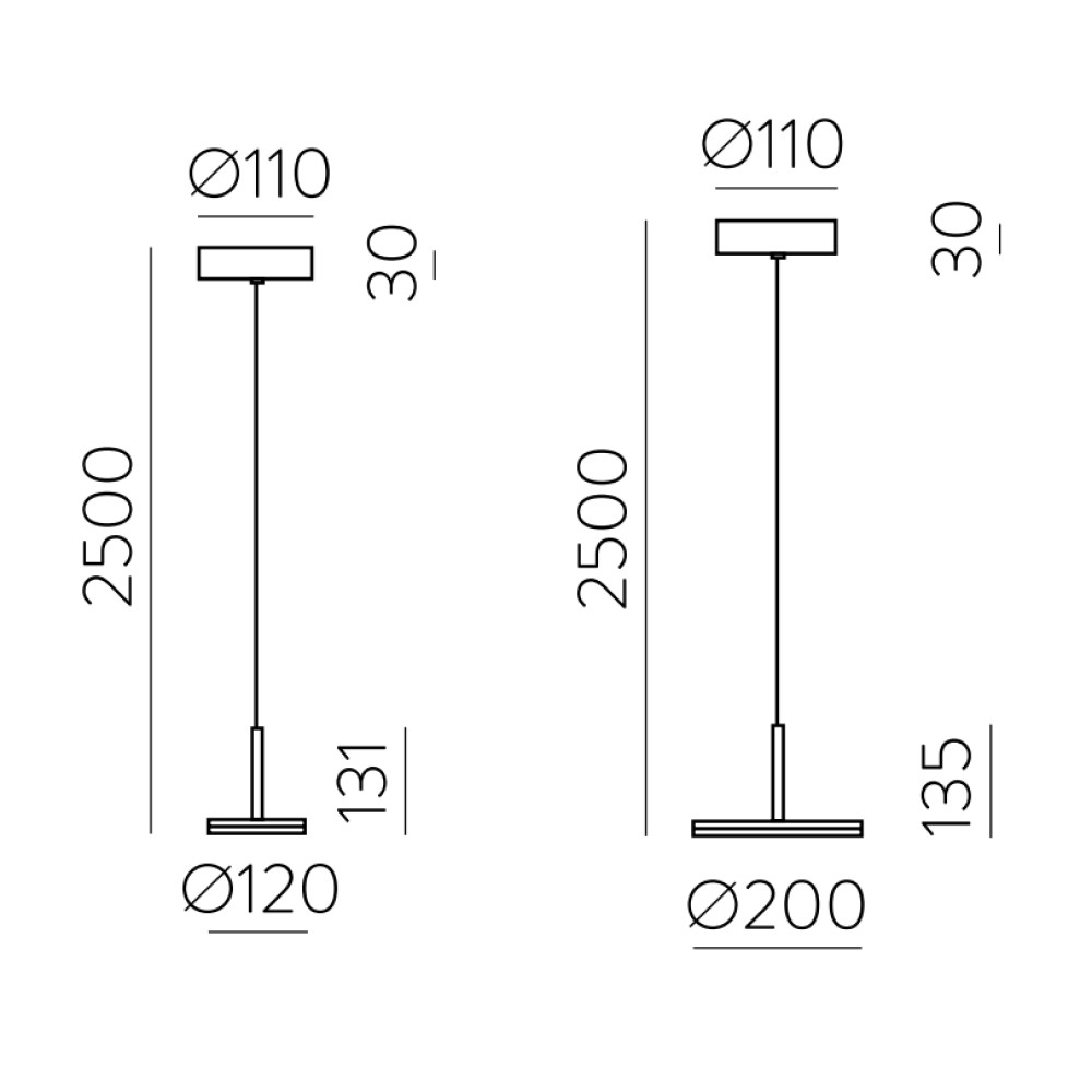 Corvus Suspension Lamp
