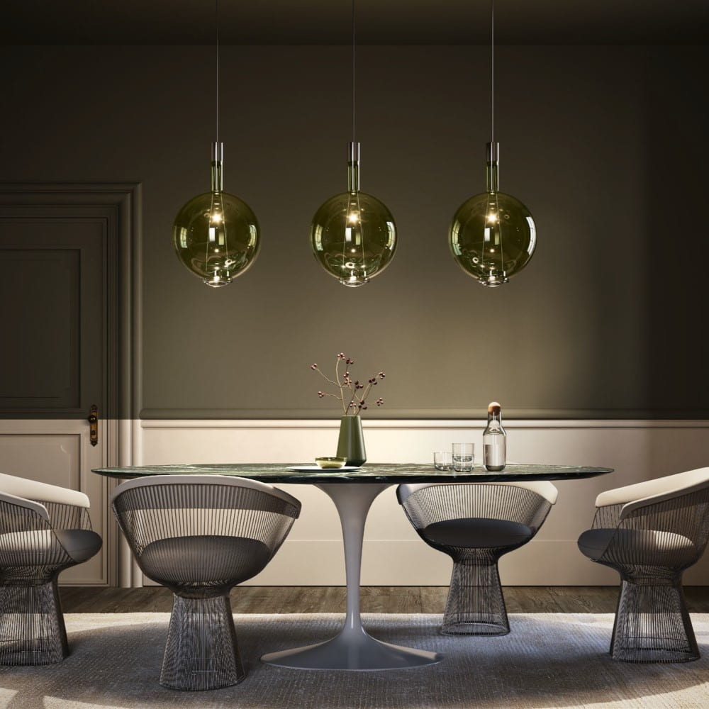Sky-Fall Round Suspension Lamp