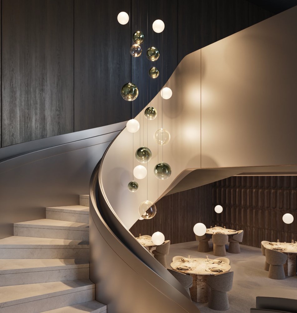 Random Solo Suspension Lamp