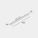 Toilet Slim Wall Light
