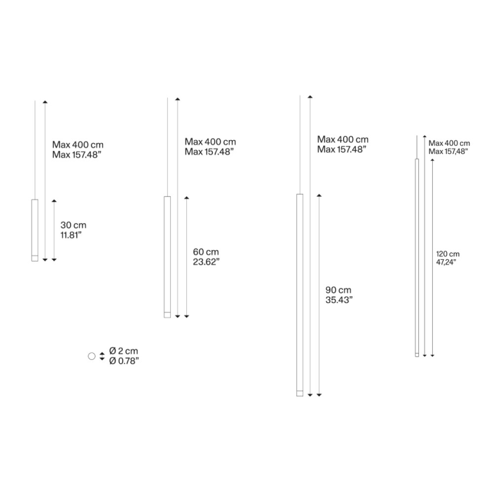 A–Tube Nano Suspension Lamp