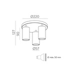 Gina Ceiling Light