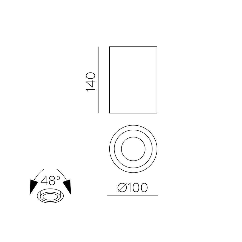 Musca Ceiling Light