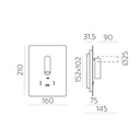 Manat Wall Light