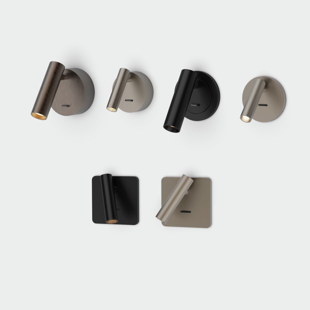 Atria Mini Round Reccesed Wall Light
