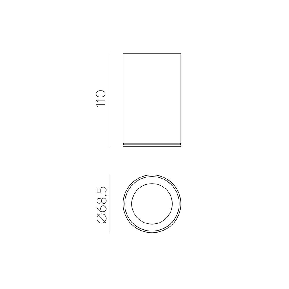Nox Outdoor Ceiling Light